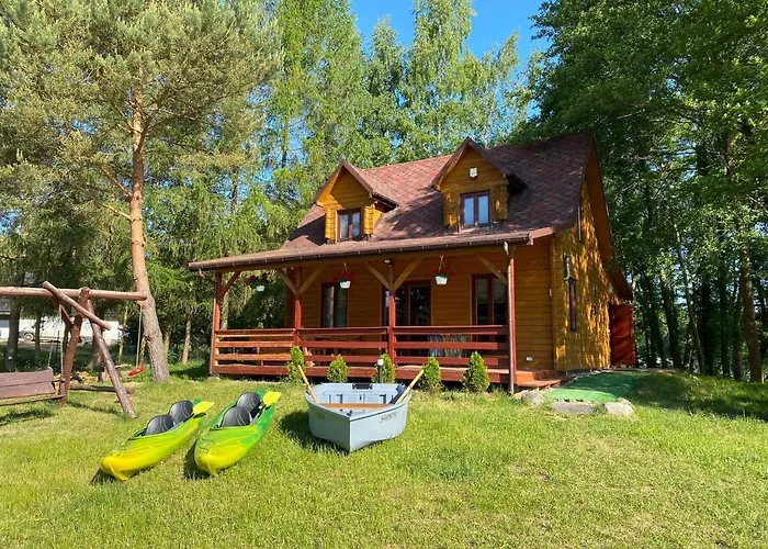 Dom Nad Jeziorem Winiec Mazury Sauna Linia Brzegowa Morsowanie Wędkowanie * Miłomłyn