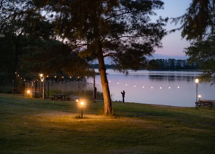 Dom Nad Jeziorem Winiec Mazury Sauna Linia Brzegowa Morsowanie Wędkowanie