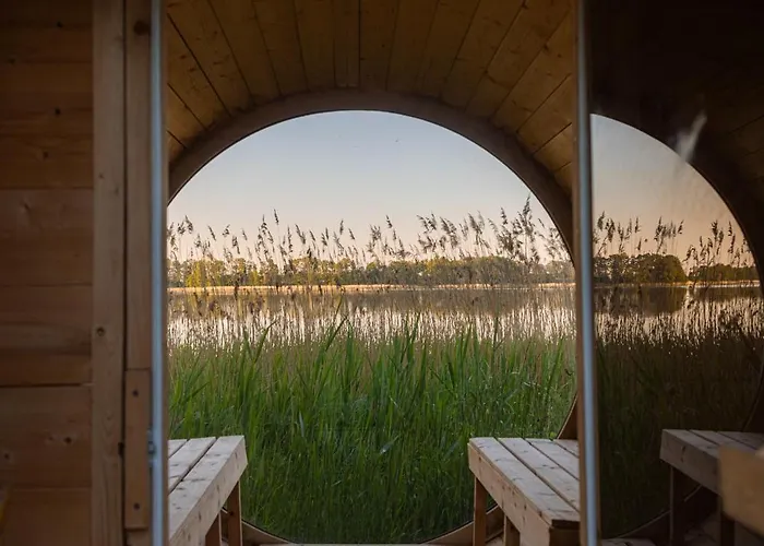Dom wakacyjny Dom Nad Jeziorem Winiec Mazury Sauna Linia Brzegowa Morsowanie Wędkowanie Miłomłyn