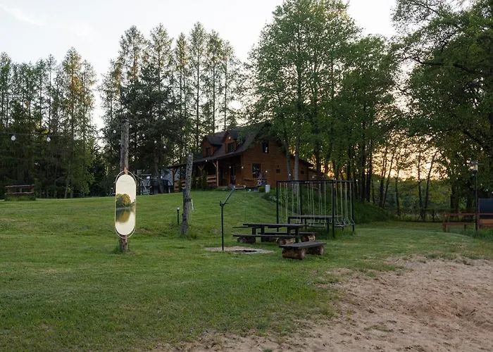 Dom Nad Jeziorem Winiec Mazury Sauna Linia Brzegowa Morsowanie Wędkowanie Dom wakacyjny