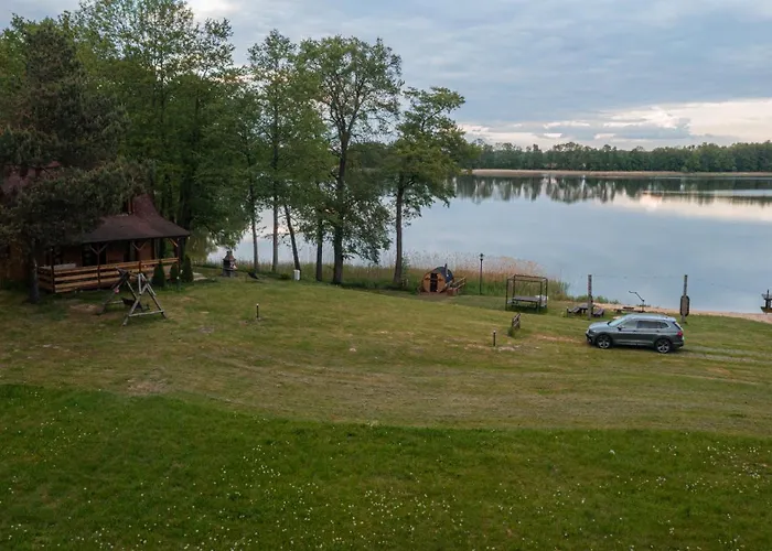 Dom wakacyjny Dom Nad Jeziorem Winiec Mazury Sauna Linia Brzegowa Morsowanie Wędkowanie Miłomłyn
