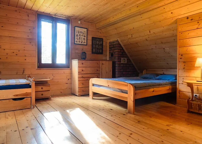 Dom Nad Jeziorem Winiec Mazury Sauna Linia Brzegowa Morsowanie Wędkowanie Dom wakacyjny Miłomłyn